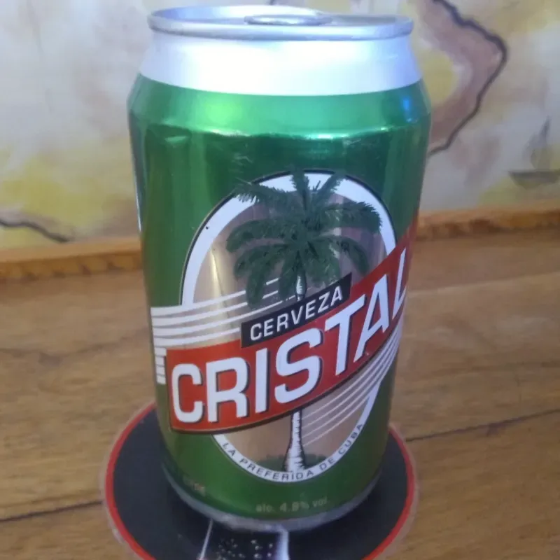 Cerveza Cristal lata