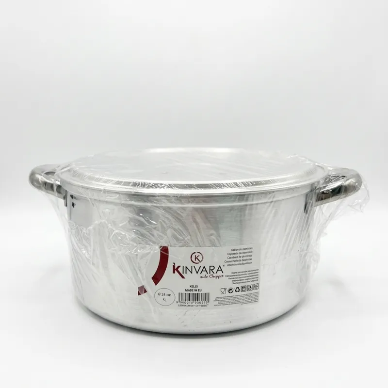 Caserola aluminio 5L