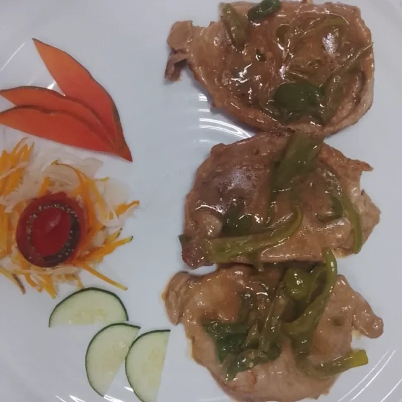 Lonja de Cerdo Asada en cazuela 