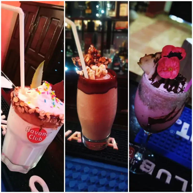 Batidos de Helado ( mani, fresa, guanabana)