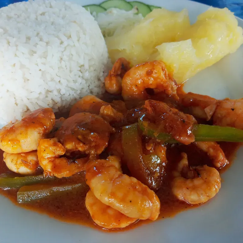 Camaron enchilado