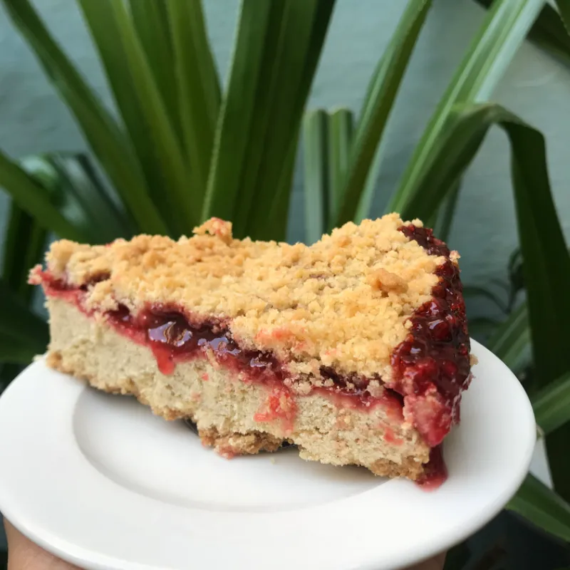 Crumble de fresa