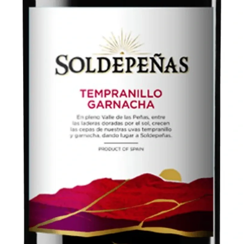 Vino tinto Tempraniño SoldePeñas