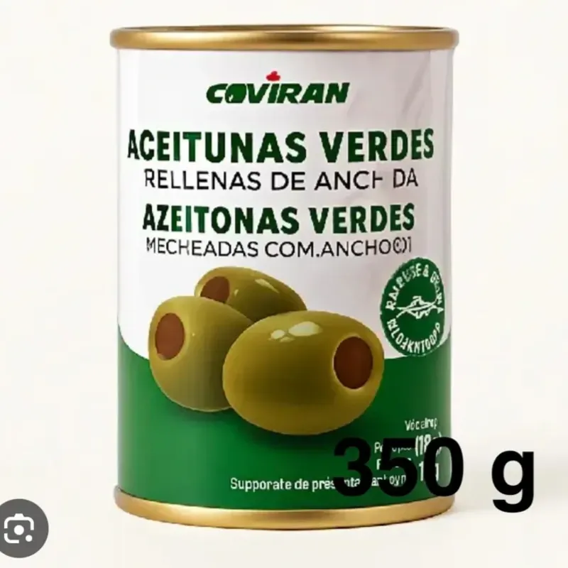 Aceitunas Verdes con Anchoa Coviran