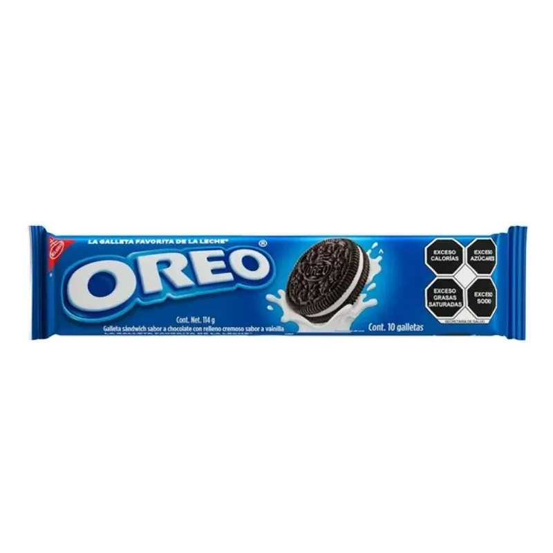 Galletas Oreos crema vainilla  6u