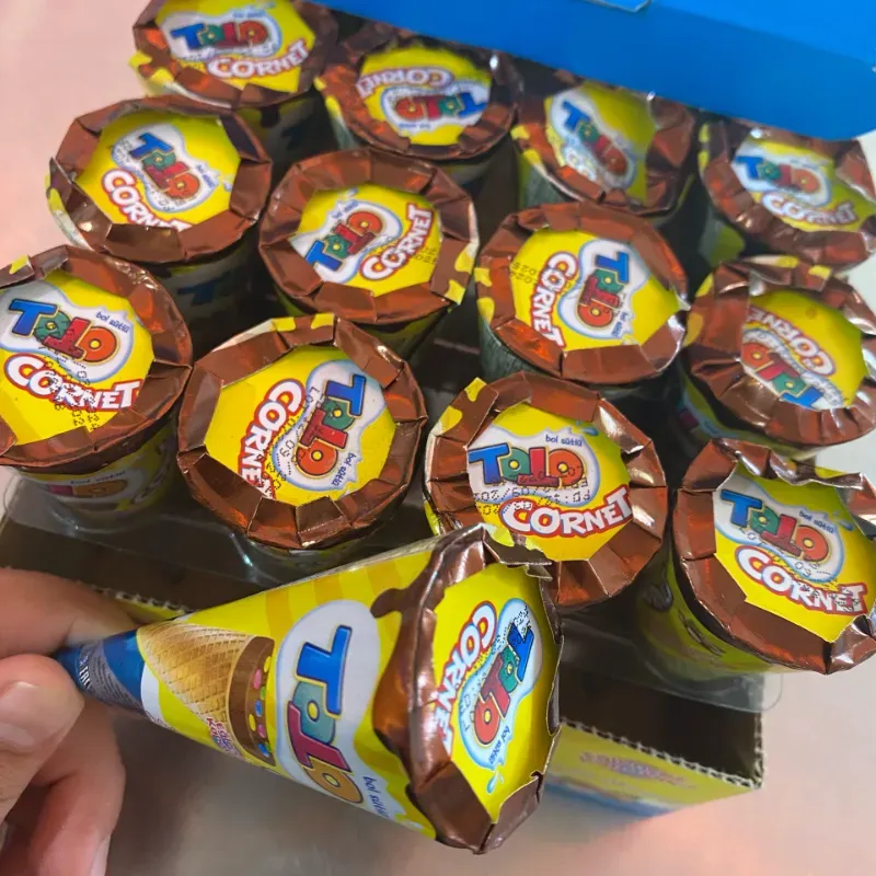 Conitos de chocolate