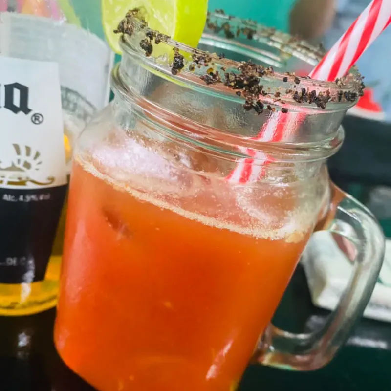 Michelada con cerveza Importada