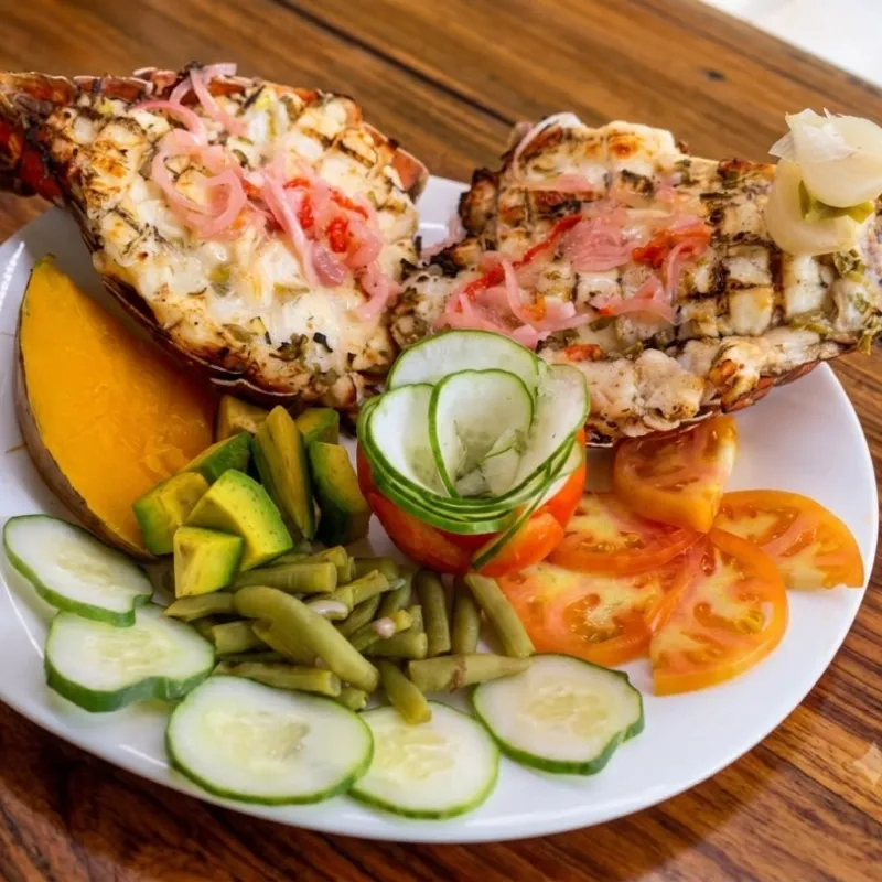 Langosta al grill