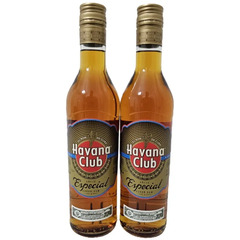 2 BOTELLAS DE RON HAVANA CLUB ESPECIAL ( 500ML+500ML)🍾🍾