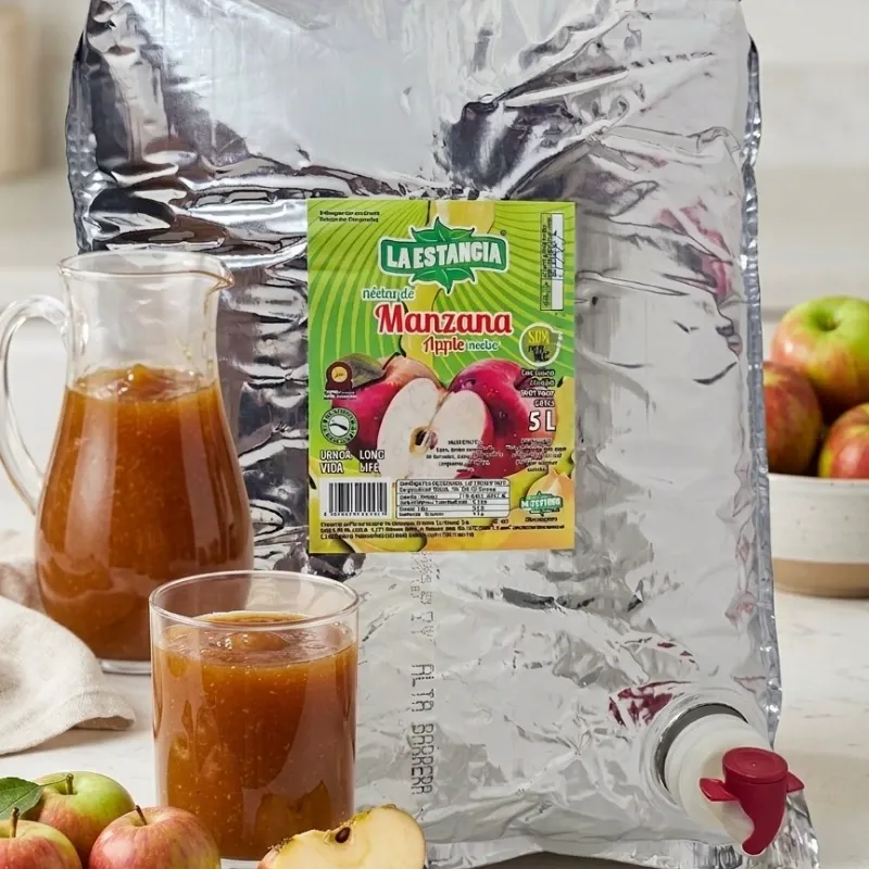 BOLSA DE 5 LITROS DE JUGO MANZANA 🍎