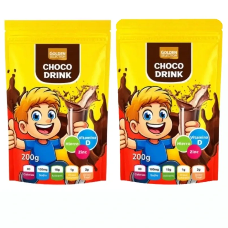 2 Chocolate en Polvo Choco Drink( 200+200 gramos) 🥛🍫