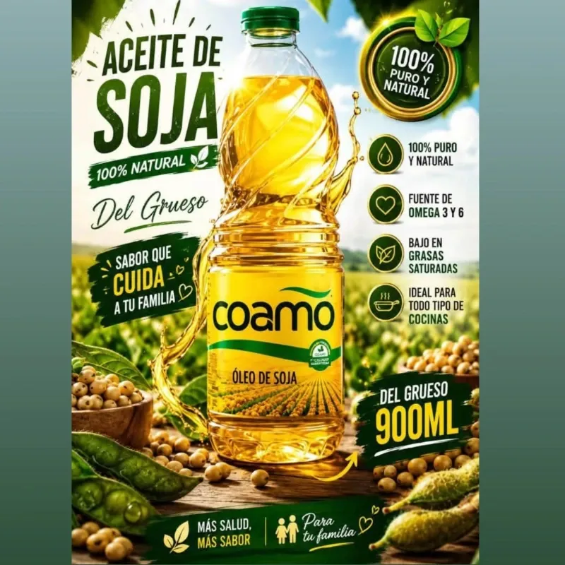 ACEITE DE SOJA ( 900 mL)