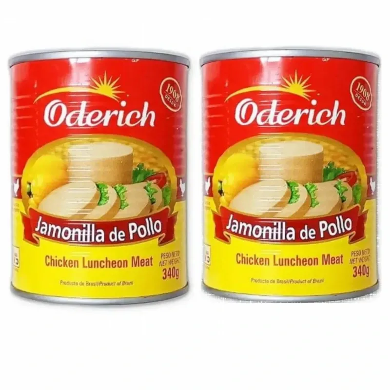 2 JAMONILLA DE POLLO( 340gr+340gr) 🐔