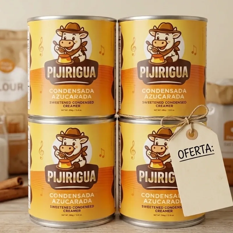 4 LATAS DE LECHE CONDENSADA 🍮🍮🍮🍮