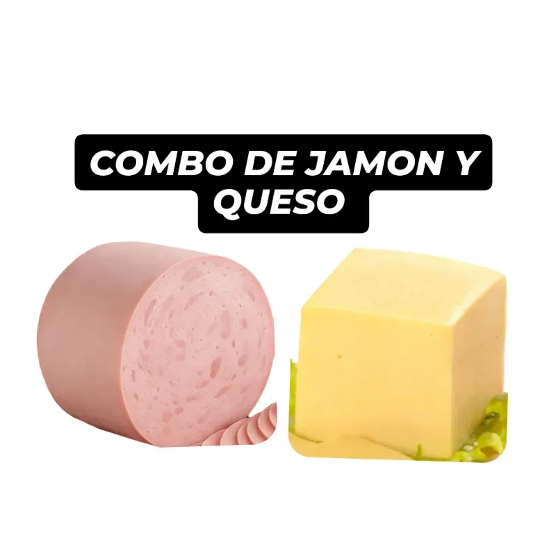 COMBO DE JAMON BRAVO(3.2 LIBRAS)+ QUESO GOUDA (3.1 LIBRAS)  🧀🍔