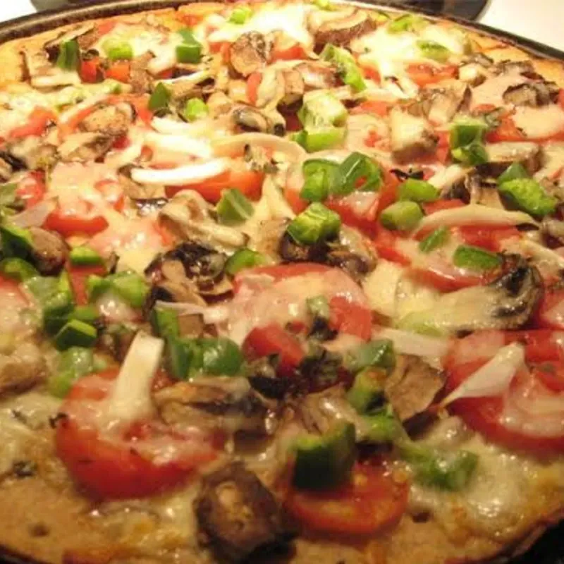 Pizza de vegetales