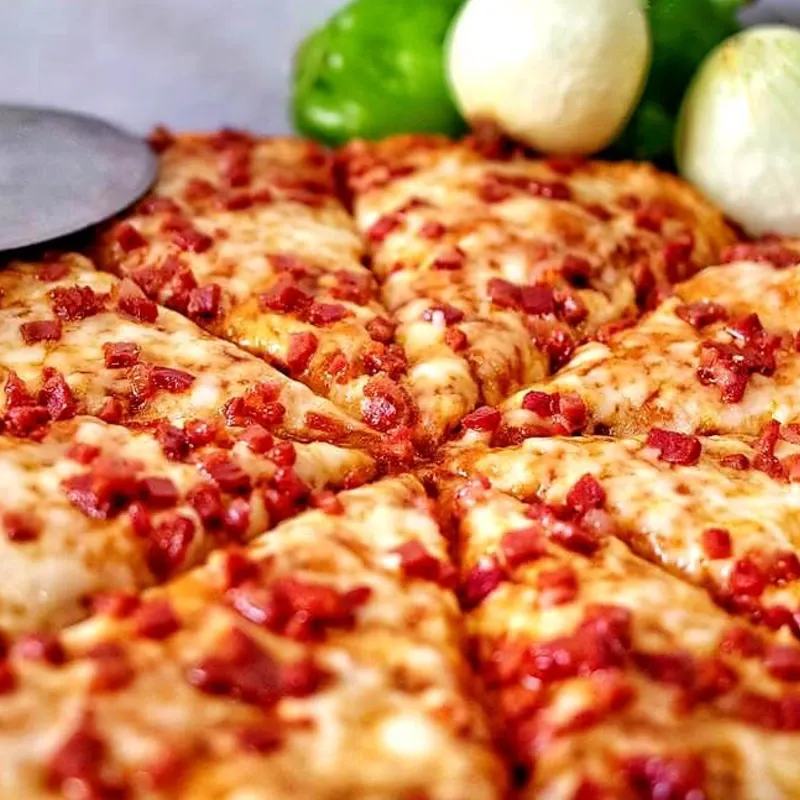 Pizza de chorizo