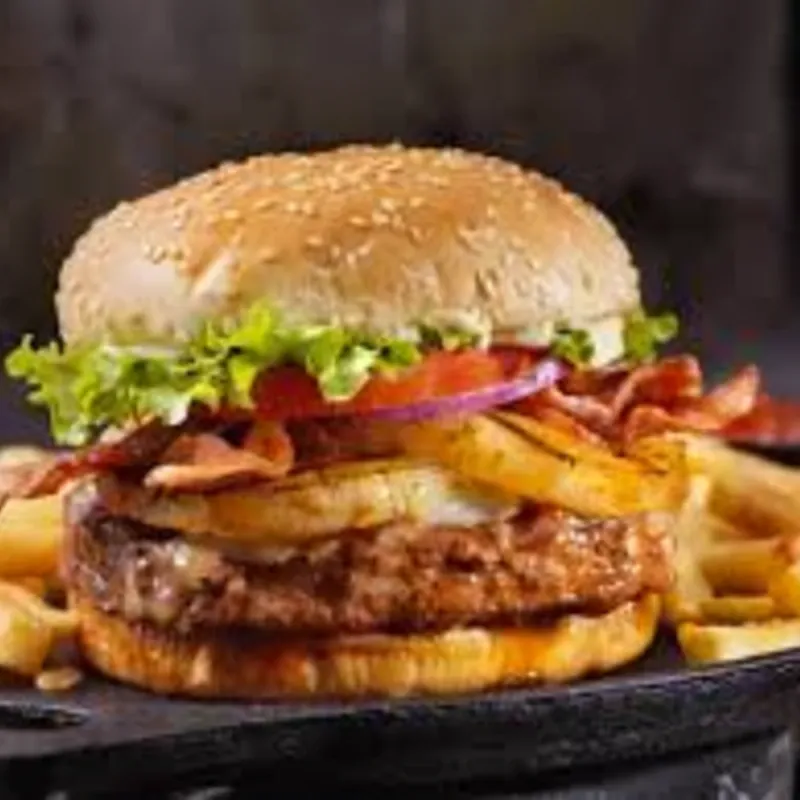 Hamburguesa hawaiana