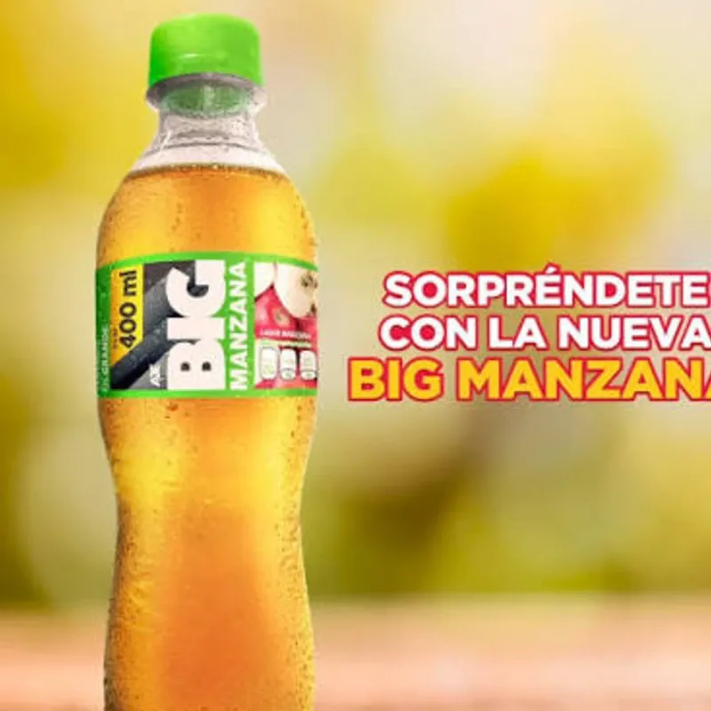 Refresco big manzana