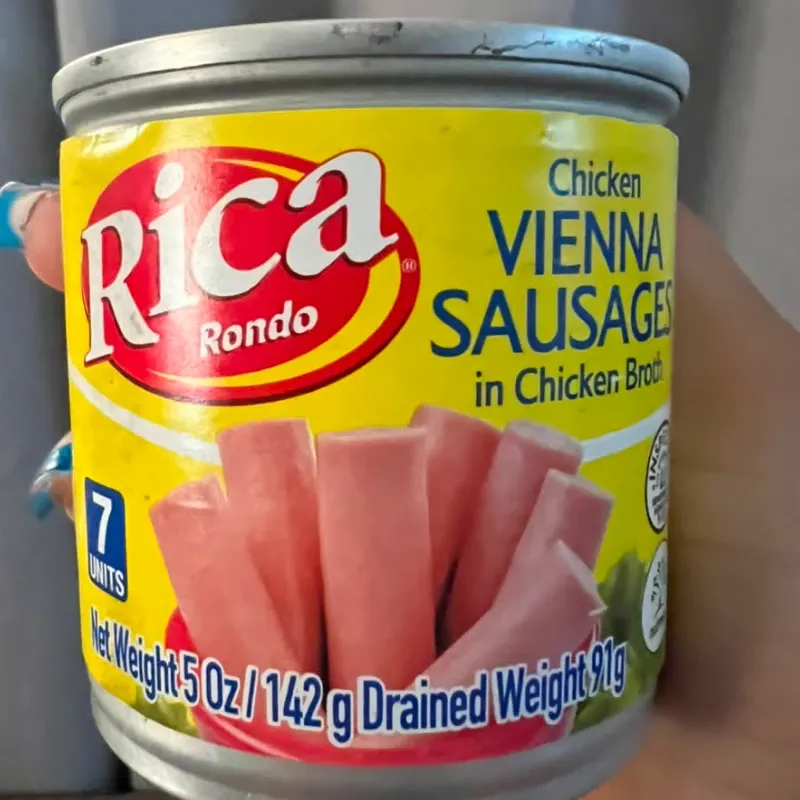 Salchichas enlatadas