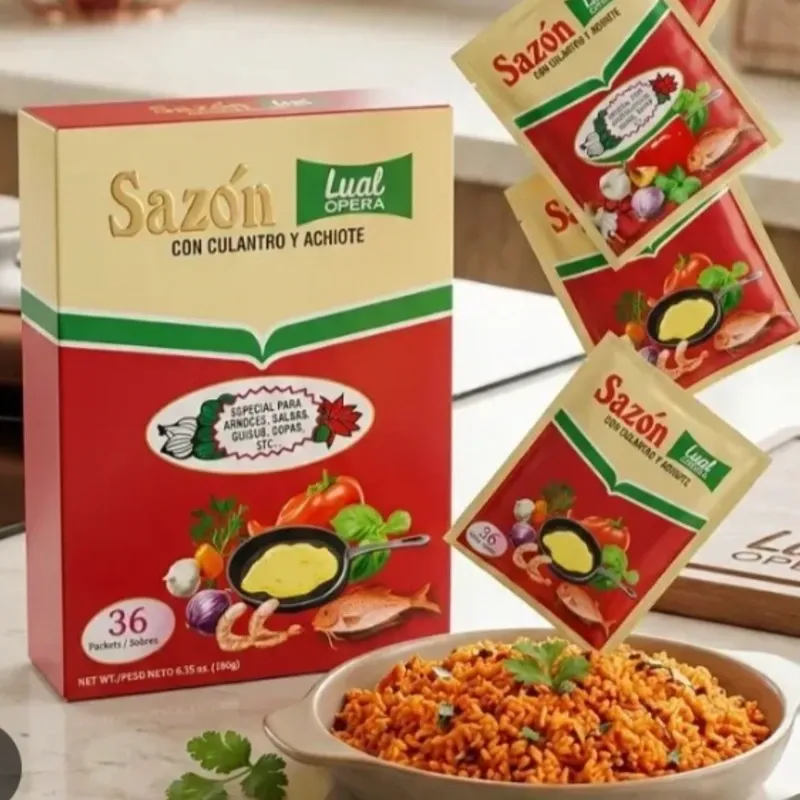 Sazón de culantro y achiote x 3