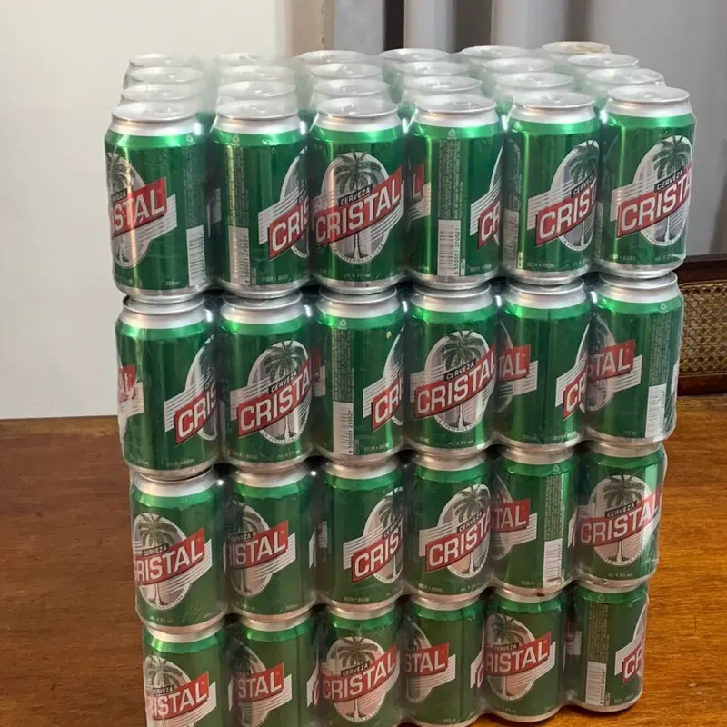Caja de cerveza Cristal 