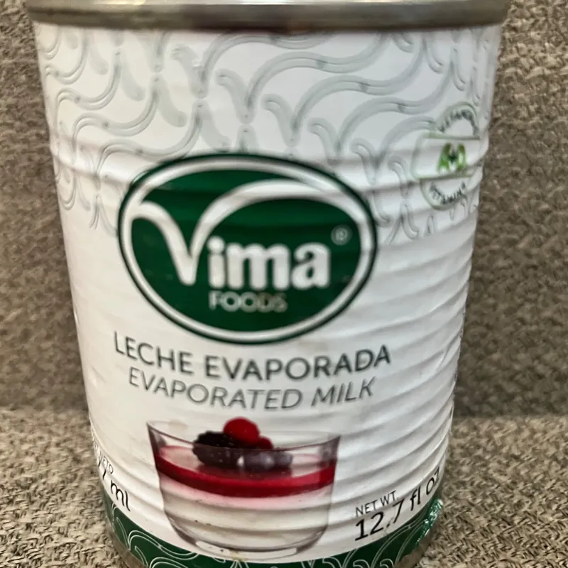 Leche evaporada