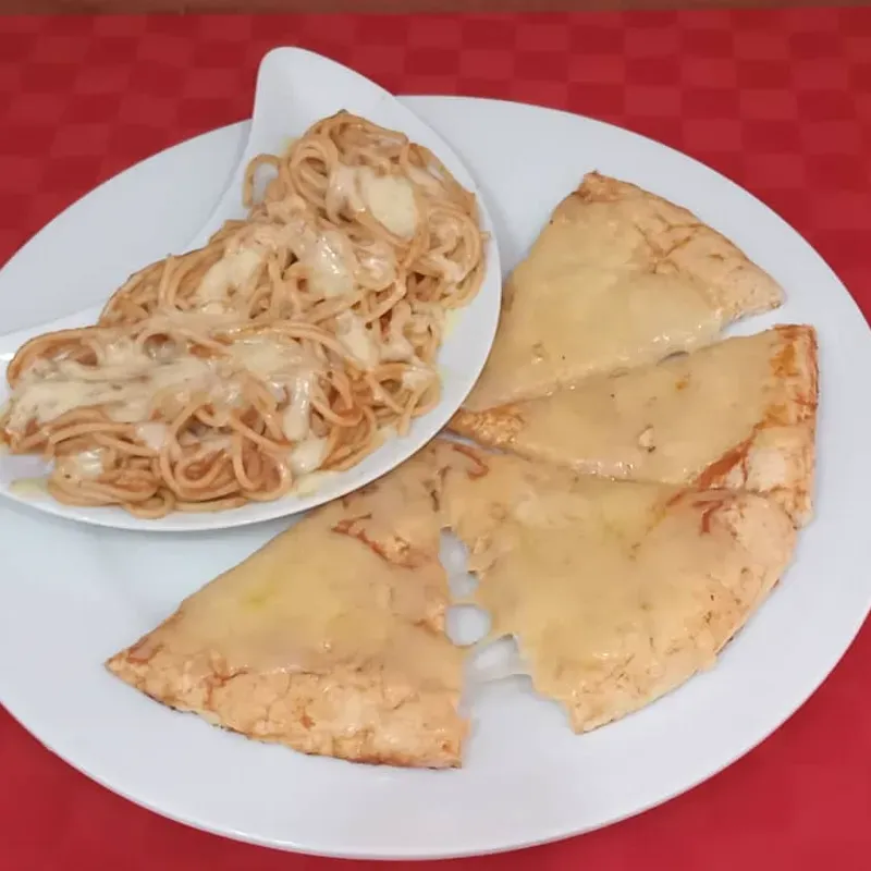 PIZZA- GHETTI  QUESO 