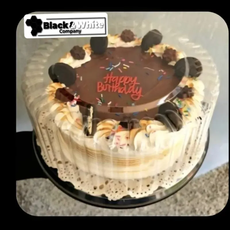 Cake 2ble relleno de leche condensada y cobertura de chocolate 