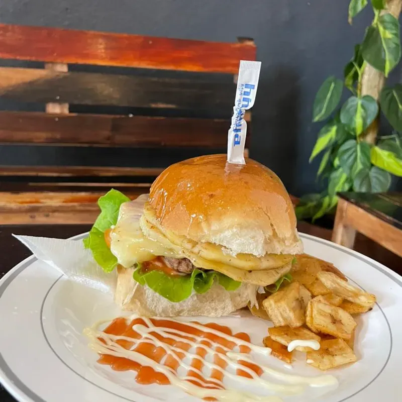Hamburguesa Hawaiana 