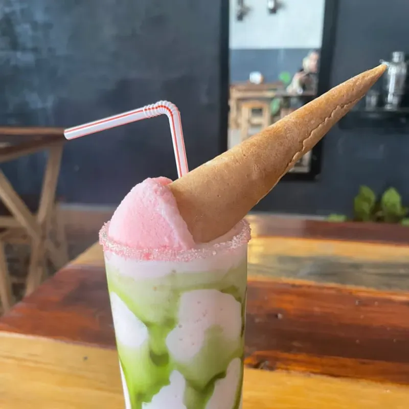 Batido de Helado Fresa