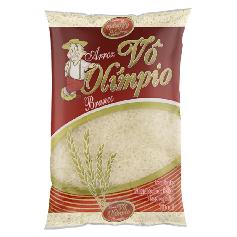 Arroz de Grano Largo Tipo 1 - 1 Kg *Paquete Sellado Importado desde Brasil