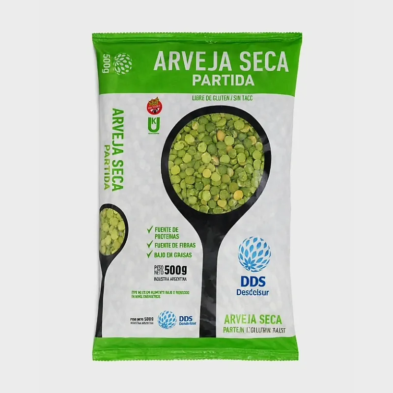 Guisantes Verdes (Chícharos Limpios) - 500 gramos (paquetes)  *Importado desde Canadá