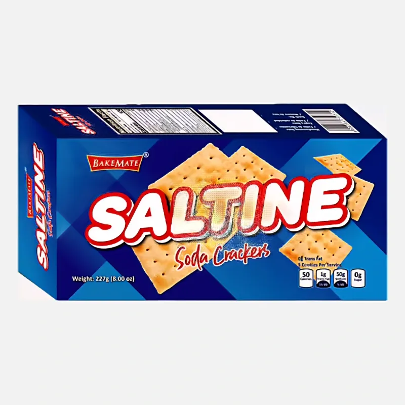 Galletas de Soda Saltine Crackers - Caja Completa *Baja en Azúcar