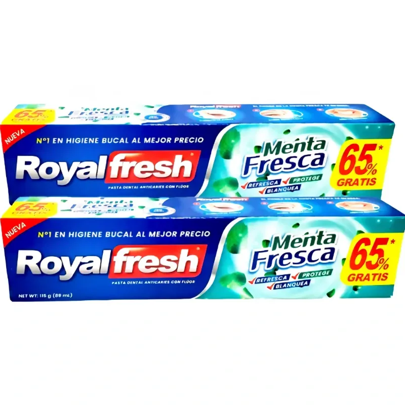 Pasta de Dientes Royal Fresh -115 gr *Nuevo Producto