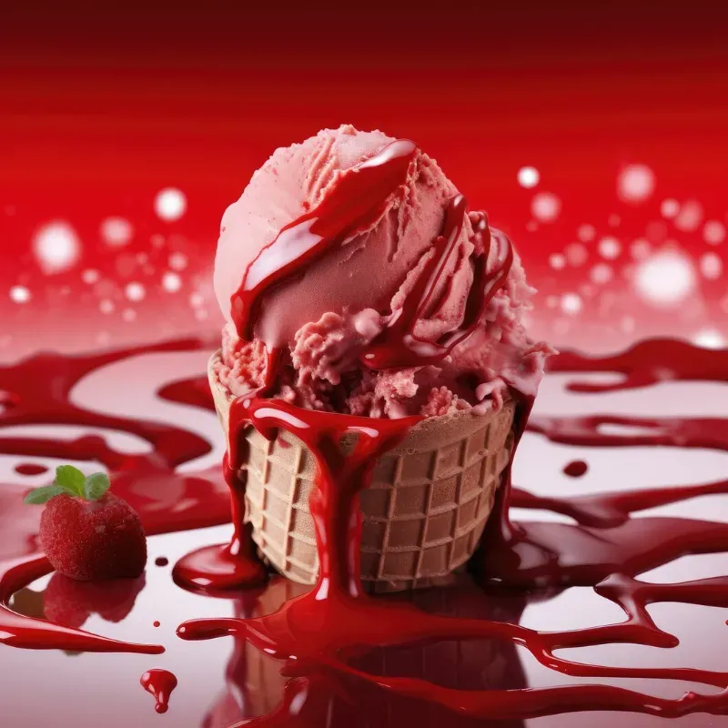 Helado Crema Sabor Fresa - Caja de 3.6 litros