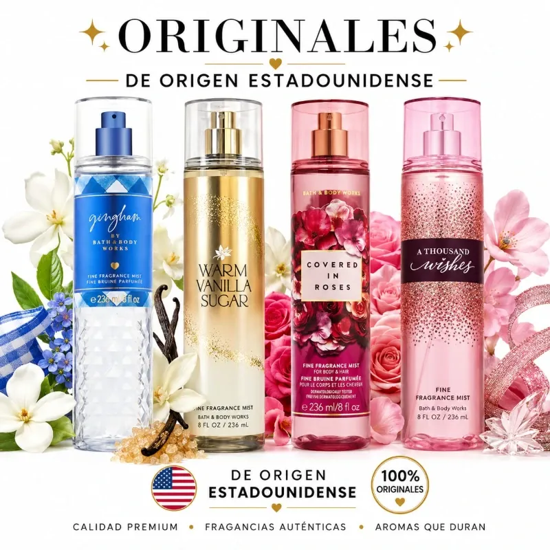 Colonia Estadounidense Para Mujer The Bath and Body Works- 236 mL *Nuevo Producto