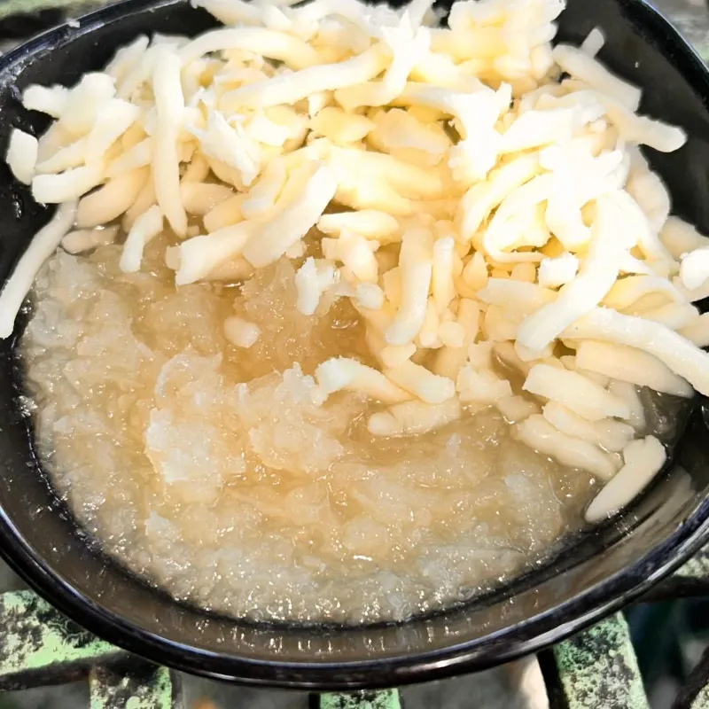 Dulce de coco con queso 
