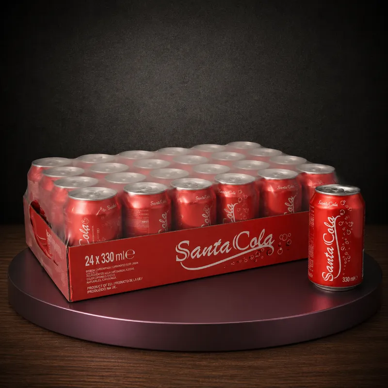 Refresco santa cola 