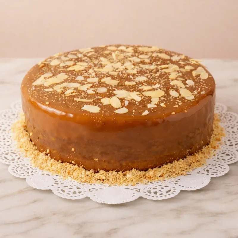 Tarta con Dulce de Leche