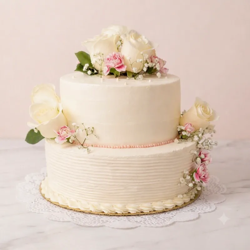 Tarta de Bodas (2 pisos)
