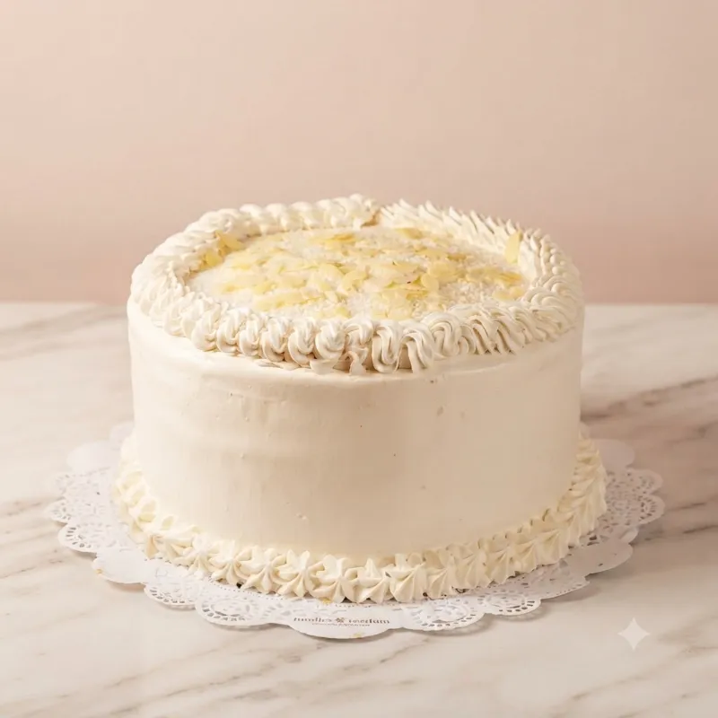 Tarta Capuchino de Coco con Almendras 