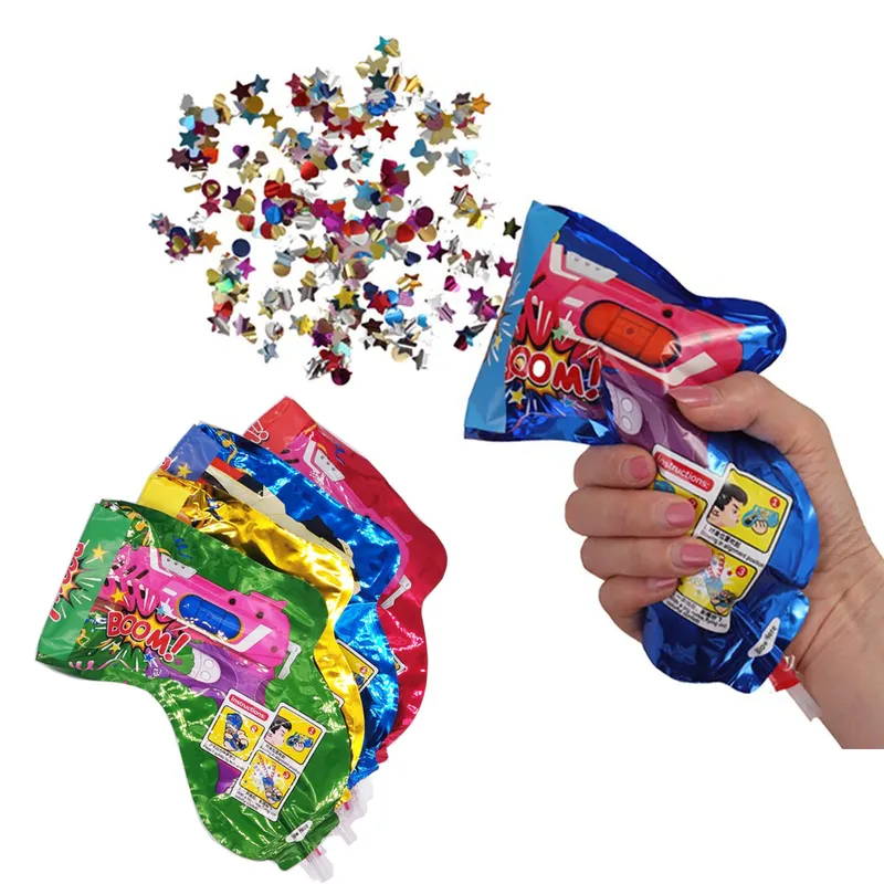 Pistola de Confeti Inflable