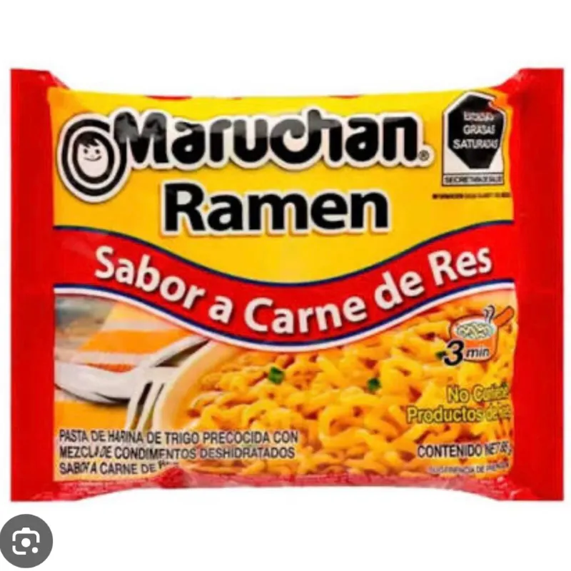 Sopas instantáneas