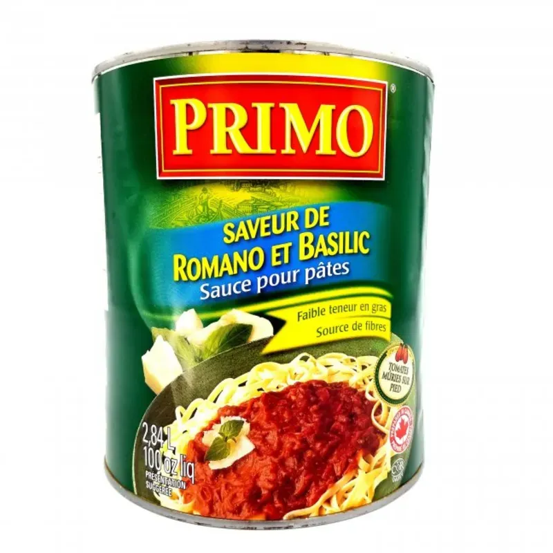 Lata de pasta de pure grande