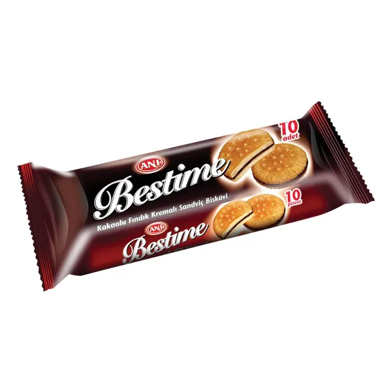 Galletas rellenas de chocolate