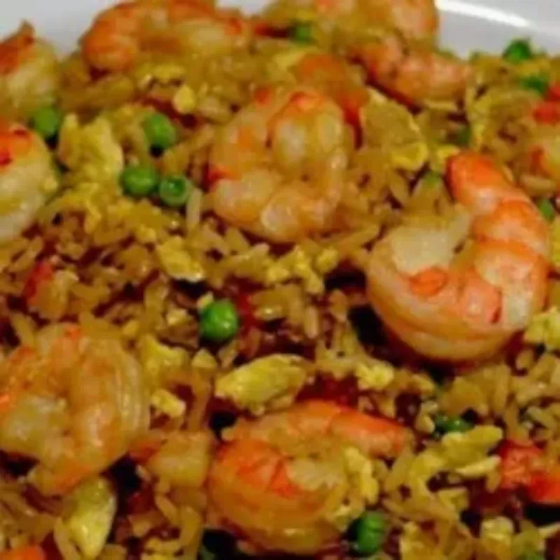 Arroz frito especial ( con camarón)