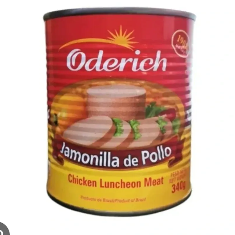 Lata jamonilla de pollo  340g Oderich 