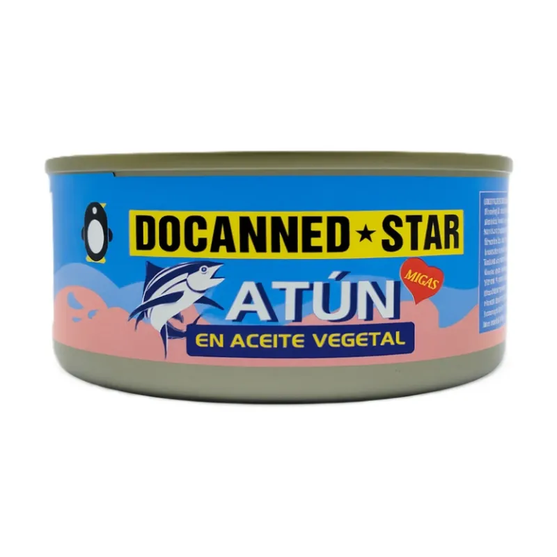 Lata de atún  en aceite 140g Docanet 