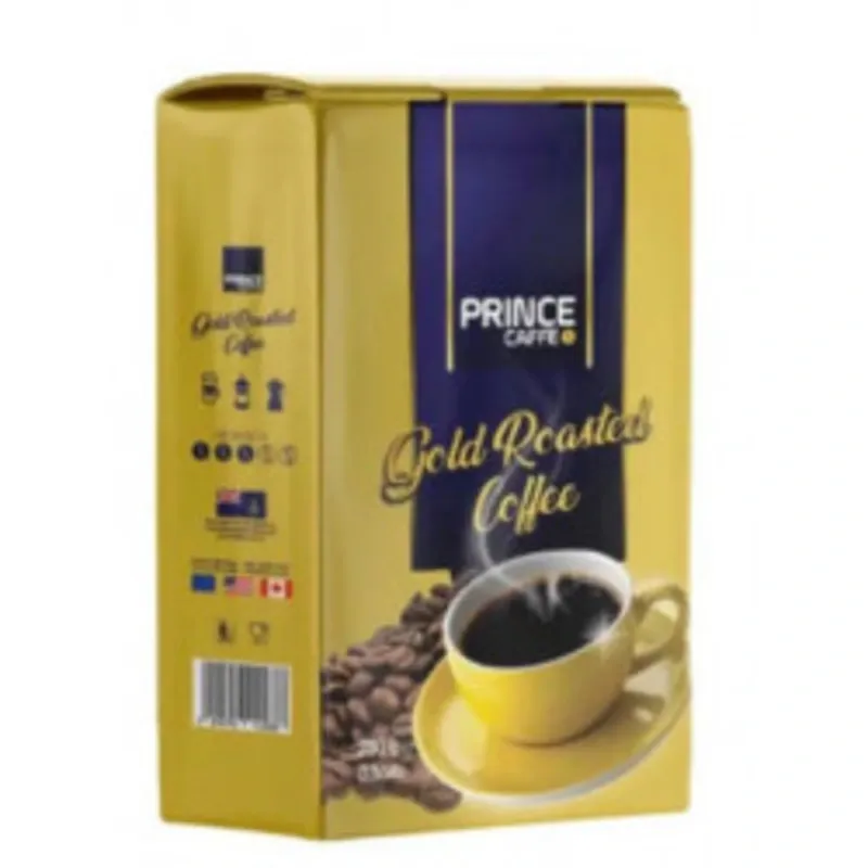 Café Prince Gold  Roasted  Coffe 250g(café fuerte)